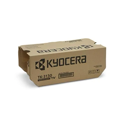 Immagine di Toner Kyocera TK 3130 nero. Cartuccia cartridge originale 1T02LV0NL0. Compatibile per stampanti ECOSYS M3550idn, M3560idn, FS 4200DN, 4300DN