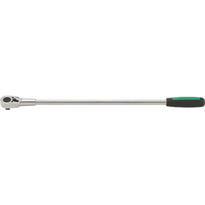 Immagine di STAHLWILLE 532/2 cricchetto estremamente robusto da 1/2&quot; con manico 2K, lunghezza 612 mm, per una maggiore coppia, prodotto in Germania