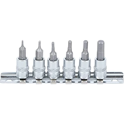 Immagine di BGS inserti bit 1/4 pollici, interno, esagonale, 1,5 6 mm, 1 pezzo, 5151