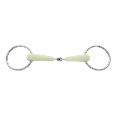 Immagine di PFIFF, Morso in Resina aromatizzata alla Frutta, Bianco (Blanc), 14,5 cm