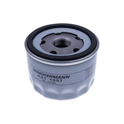 Immagine di DENCKERMANN A211057 Filtro olio 3/4 16 UNF 1B con una valvola blocco arretramento ad avvitamento FORD: FIESTA 7, Focus Mk4 Sedan, Puma SUV