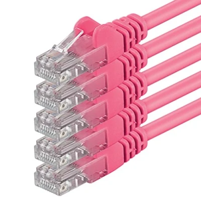 Immagine di 1aTTack 2m Cat6 UTP cavo di rete U/UTP (UTP) Magenta