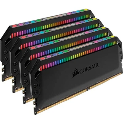 Immagine di Corsair DOMINATOR PLATINUM RGB Kit di Memoria per Desktop a Elevate Prestazioni, DDR4 4 x 16 GB, 3600 MHz, Nero