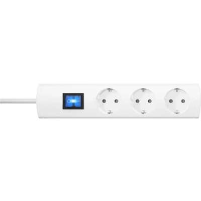 Immagine di Kopp 232502006 Multipresa con interruttore 3 scomparti Bianco Schuko 1 pz.