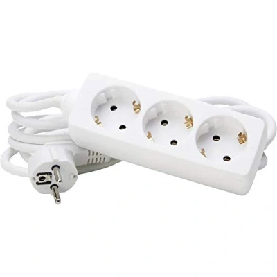 Immagine di Kopp 128688650 Multipresa 3 scomparti Bianco artico Schuko 1 pz.