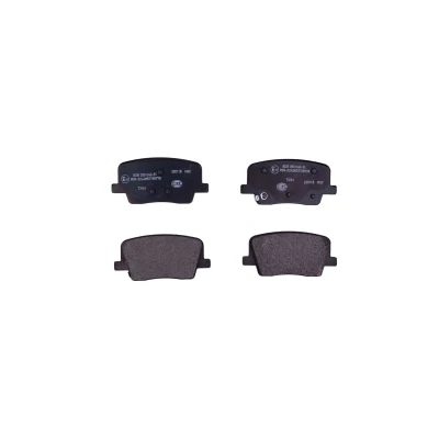 Immagine di HELLA 8DB 355 040 511 Kit pastiglie freno con segnalatore acustico usura SSANGYONG: Rexton