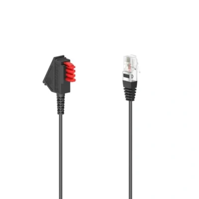 Immagine di Cavo DSL Hama [1x Spina TAE F 1x RJ45 8p2c] 10 m Nero