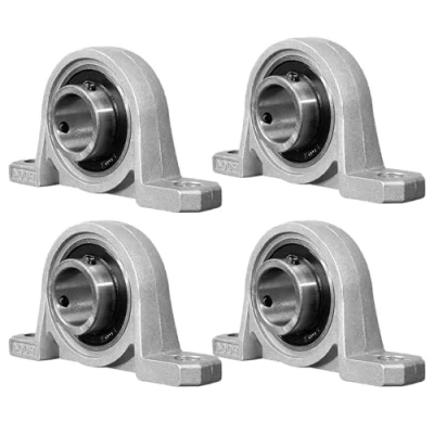 Immagine di Bztzhm 4 Pezzi Zinco Autoallineanti Cuscinetto Flangia, Cuscinetti a Sfera Con Supporto 20mm, Montato al Centro del, in Lega di Zinco, Sfere Autoallineante