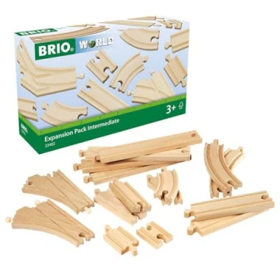 Immagine di BRIO Pacchetto Espansione Intermedio, World Ferrovie, Giochi per Bambini, Età Raccomandata 3+ Anni, Compatibile con Tutti i Prodotti