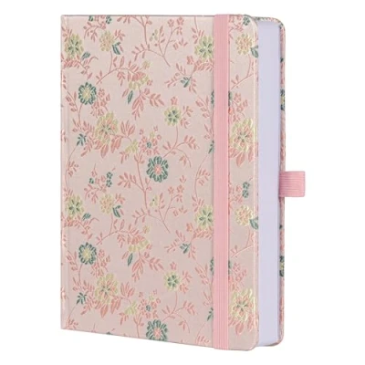Immagine di TIEFOSSI Taccuino a Punti per Donna Uomo, Diario A5 Scrittura, Carta Spessa 160 g/m² 190 Pagine, Perfetto Ufficio e Casa Scuola Forniture