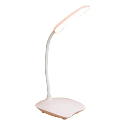 Immagine di Desk Light for Office Dimmable LED Lamp with Flexible Gooseneck, Table Bedroom, 3 Modes Eye Caring Study Lamp, Small Bright Night Dorm Essentials