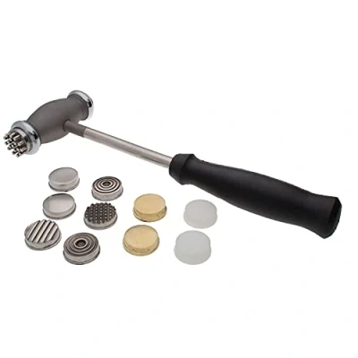 Immagine di Beadsmith Texture Martello con Testa Intercambiabile 13pcs 9.5 inch, in Acrilico, Multicolore