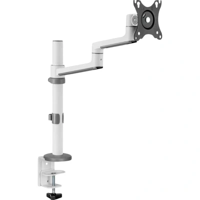 Immagine di Neomounts DS60 425WH1 Supporto da tavolo per monitor 43,2 cm (17) 68,6 (27) Bianco Regolabile in altezza, Inclinabile, Girevole, Rotante