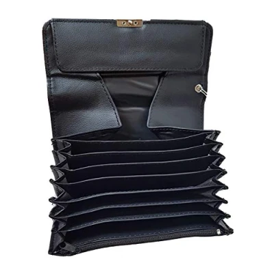 Immagine di Einkaufszauber Cameriere Portafogli Taxi AS, 18 x 11 cm, colore: Nero, Nero , 18x11 Classico