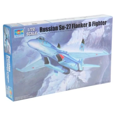 Immagine di Trumpeter 01660 Modellino Aereo Russo Su 27 Flanker B Fighter, Scala 1:72