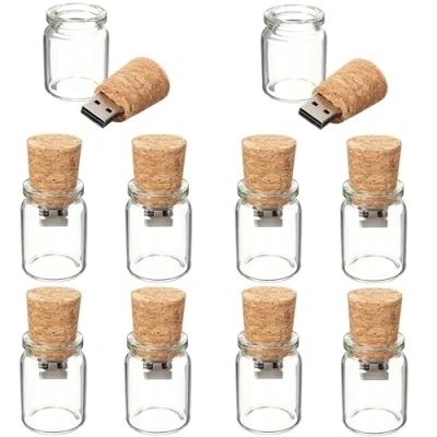 Immagine di Fenglangrong 10 Pezzi 1 GB USB Flash Drive Drift Bottle chiavette Chiave Pendrive per matrimonio, amici, famiglia,Regali aziendali computer, audio auto, ecc