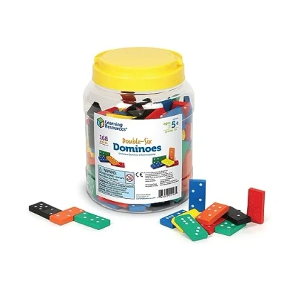 Immagine di Learning Resources Domino doppio sei in legno