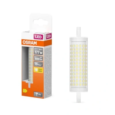 Immagine di OSRAM 4099854248153 LED (monocolore) ERP D (A G) R7s 20 W = 177 Bianco caldo (Ø x A) 28 mm 1 pz.