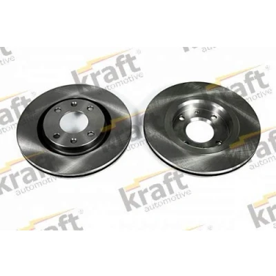 Immagine di KRAFT Disco freno PEUGEOT: 208 I Hatchback, 206 207 CITROËN: C3 DS3 C2 Hatchback 6045990 4246W1,424916
