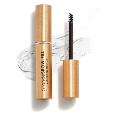 Immagine di Grande Cosmetics GrandeBROW FILL Volumizing Brow Gel, mascara per sopracciglia colorato o trasparente, tenuta morbida e flessibile, resistente all&#039;acqua, Clear