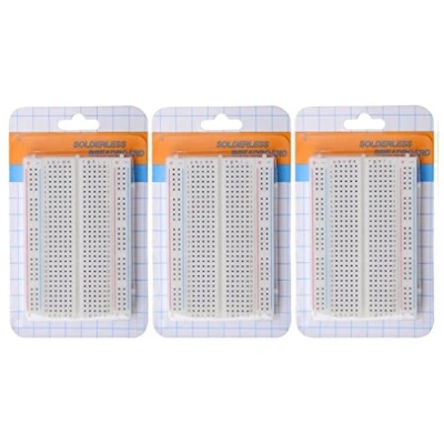 Immagine di HiLetgo 10pcs 400 Ties Mini Solderless Breadboard Universal Contacts Points Prototyping Shield for Electronics Testig DIY