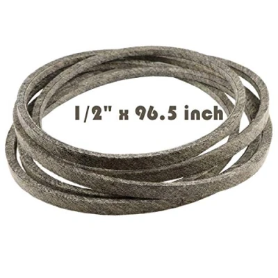 Immagine di Cinghia di trasmissione delle lame del piatto taglio trattore tosaerba per cadetto CUB 954 04060, 04060A, 04060B 1/2&quot;x 96,5&quot; Realizzato con Kevlar