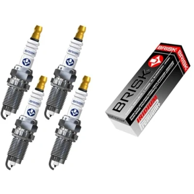 Immagine di Brisk Iridium Premium+ Plus P9 1706 Candele d&#039;accensione, Set di 4