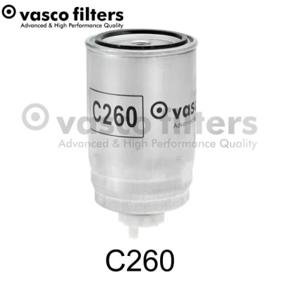 Immagine di DAVID VASCO C260 Filtro Carburante ad avvitamento, con vite di scarico dell&#039;acqua HYUNDAI: Tucson, ix20, Tucson Van / SUV, KIA: Sportage IV