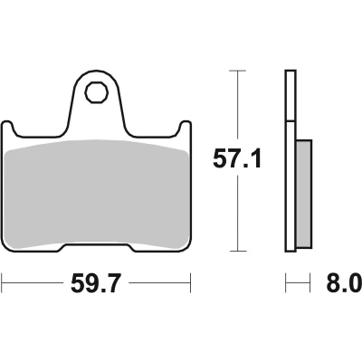 Immagine di TRW Organic Allround MCB691 Kit pastiglie freno