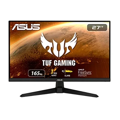 Immagine di Asus VG277Q1A TUF Gaming Monitor LED ERP F (A G) 68.6 cm (27 pollici) 1920 x 1080 Pixel 16:9 1 ms HDMI ™, Cuffie (jack da 3,5 mm), DisplayPort VA