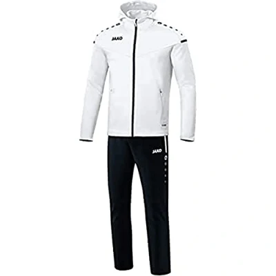 Immagine di JAKO M9620 Champ 2.0 Tuta da uomo con cappuccio, 4XL, colore: Nero/Antracite