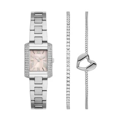 Immagine di Michael Kors Orologio Analogico al Quarzo Donna con Cinturino in Acciaio Inossidabile MK7514SET