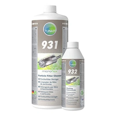Immagine di Set pratico! Tunap Micrologic Premium, 131 e 132, detergente DPF per filtro antiparticolato diesel 132 risciacquo DPF 184 protezione