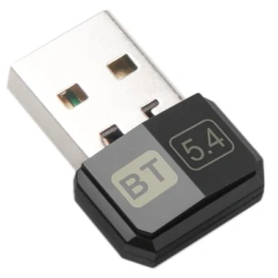 Immagine di Adattatore Bluetooth USB 5.4, Dongle Stick (EDR &amp; BLE) per PC Laptop Desktop Computer, supporta Windows 11/10/8.1/7