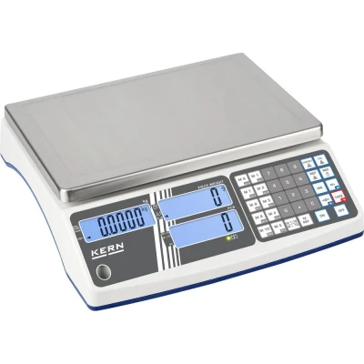 Immagine di Kern CIB 3K 4 Bilancia contapezzi Portata max. 3 kg Risoluzione 0.2 g a batteria ricaricabile, rete elettrica Multicolore
