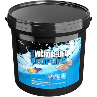 Immagine di MICROBE LIFT® Zeopure Powder Zeolite in polvere per ogni acquario d&#039;acqua dolce e marino. Contro i problemi di alghe, tossine metalli pesanti. Migliora la qualità dell&#039;acqua. Contenuto: 2,9 kg