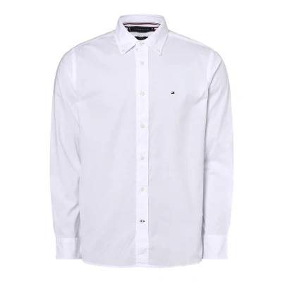 Immagine di Tommy Hilfiger Camicia Uomo Core Flex Maniche Lunghe, Bianco (White), XL