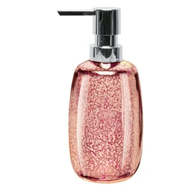 Immagine di Kleine Wolke Mercury Accessoires Dispenser per Sapone, in Vetro, Colore: Corallo