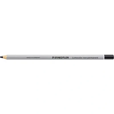 Immagine di STAEDTLER Lumocolor omnichrom 108 Set di 3 pennarelli a secco non permanente, colore: nero