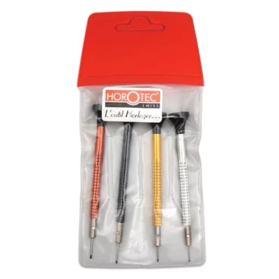Immagine di KD89 Assortimento di cacciaviti precisione per orologiaio in alluminio e punte acciaio inossidabile Swiss Made Horotec MSA01.020 (01.020 F)