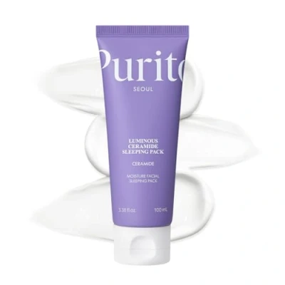 Immagine di PURITO Dermide Cica Barrier Pacchetto per dormire 2.7 fl.oz 80ml ceramide e centella, crema notte, tipo sensibile, impacco idratante
