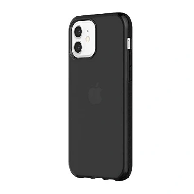Immagine di Griffin Survivor Custodia trasparente standard militare per Apple iPhone 12/12 Pro (6,1&quot;) [design sottile I angoli antiurto compatibile con Qi (nero) GIP 051 BLK