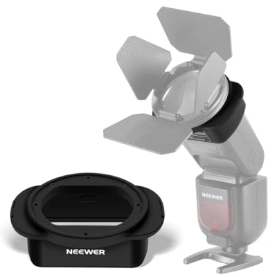 Immagine di NEEWER SFR2 Anello adattatore Testa quadrata in silicone per Z760 NW760 NW700 NW620 NW635II TT560 Speedlight quadrato M12 Dome Diffusore CRM2 Flash Rotonda Magnetica Accessorio Gel Kit Colore