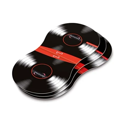 Immagine di Dynavox Supporto per dischi in vinile, set da 4