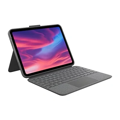 Immagine di Logitech Combo Touch per iPad (10th generazione) French Layout