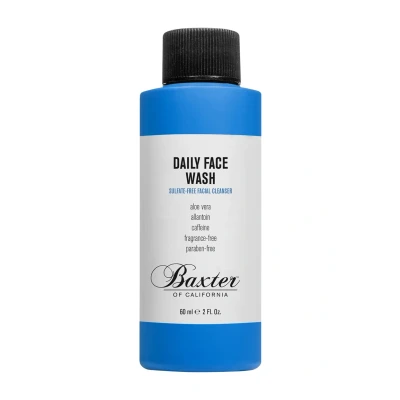Immagine di Baxter of California Daily FACE WASH Detergente, Uomo, Taglia: 236 ml, Clear blue