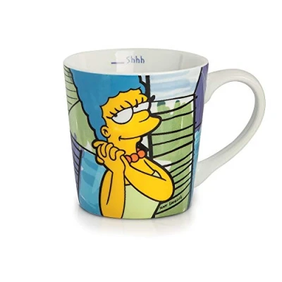 Immagine di Egan PTS21/1B Mug Jumbo, Modello Marge, Porcellana, Multicolore, 1 unità (Confezione da 1)