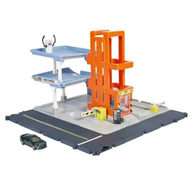 Immagine di Matchbox ​Playset Garage Action Driver con Luci e Suoni 1 Macchinina, Giocattolo per Bambini 3+Anni, HBL60