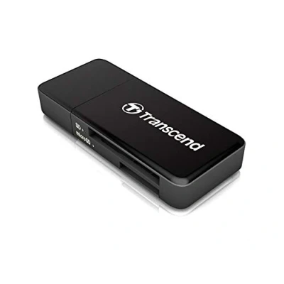 Immagine di Transcend RDF5W Lettore schede di memoria esterno USB 3.2 Gen 1 (USB 3.0) Bianco