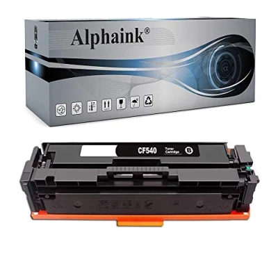 Immagine di alphaink Toner Nero Compatibile con HP 203X CF540X per Color Laserjet Pro MFP M281fdw M281fdn M280nw M281cdw M254dw M254nw M254dn M281 M254 M280 (1 Nero)
